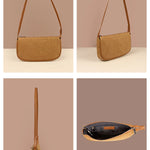 Soft Jute Daily Vegan Women Handbag Mustard Detail