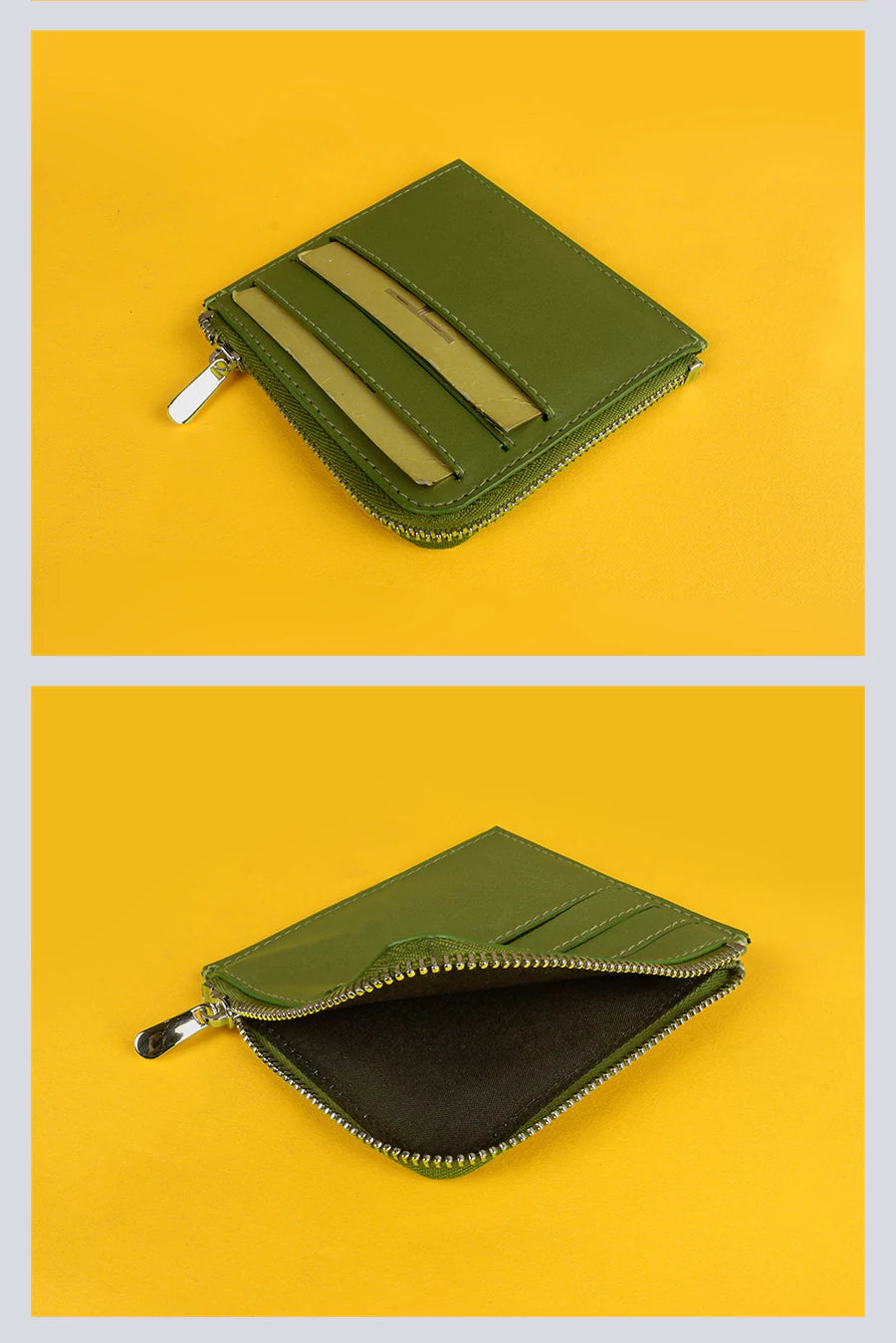 Vegan Card Coin Wallet Evergreen L1