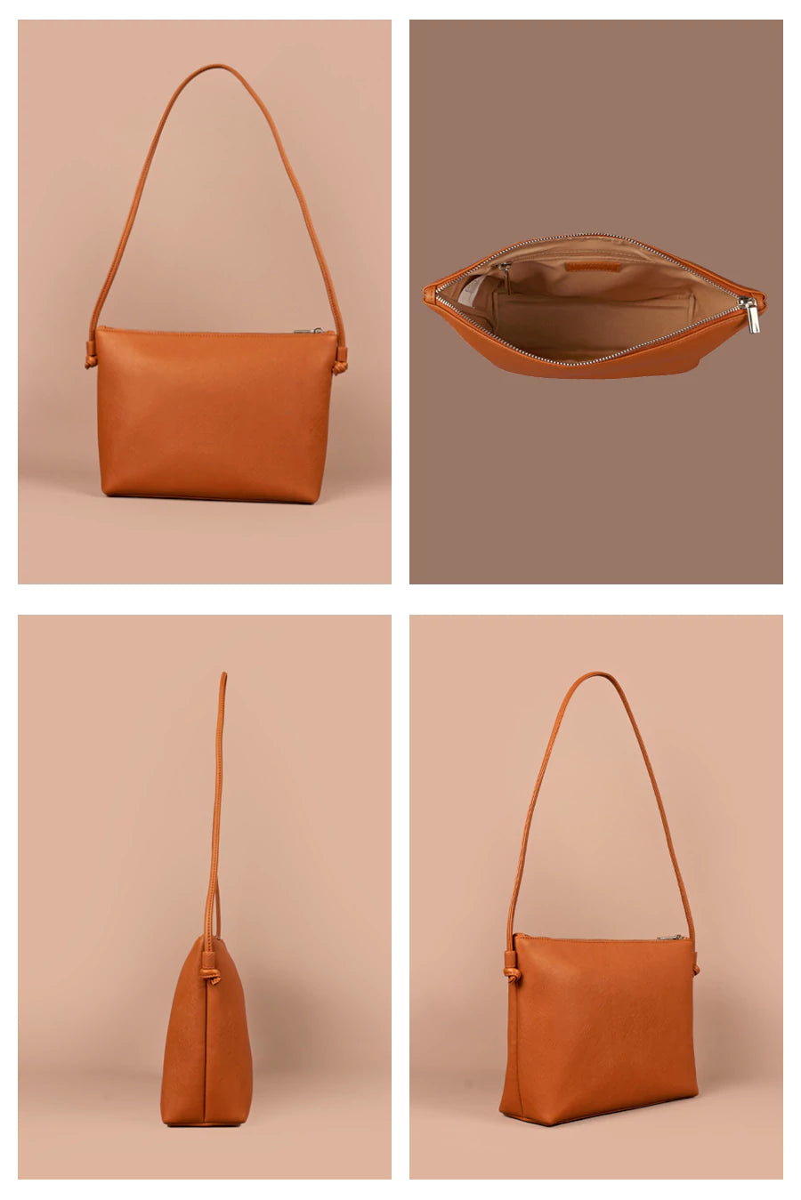 Slindon Vegan Women Sling Bag Tawny Detail