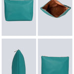 Slindon Medium Vegan Women Toiletry Pouch caribbean detail