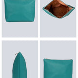 Slindon Medium Vegan Women Toiletry Pouch caribbean detail
