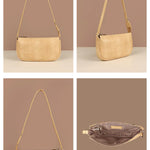 Vegan Daily Women Shoulder Bag Porcelain Detail