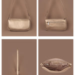 Vegan Daily Women Shoulder Bag Champagne Detail