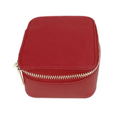 Vegan Leather Jewellery Case Square