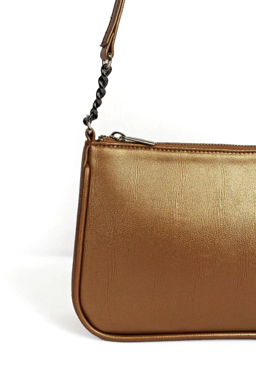 Tess Cruelty Free Women Party Wear Shoulder Bag Sepia Close