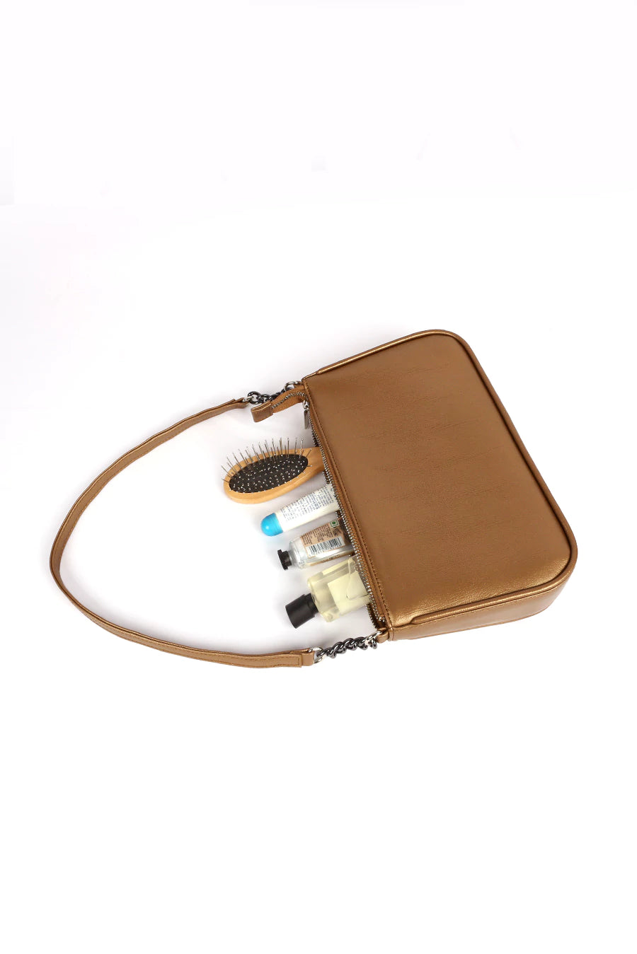 Tess Cruelty Free Women Party Wear Shoulder Bag Sepia Lifestyle