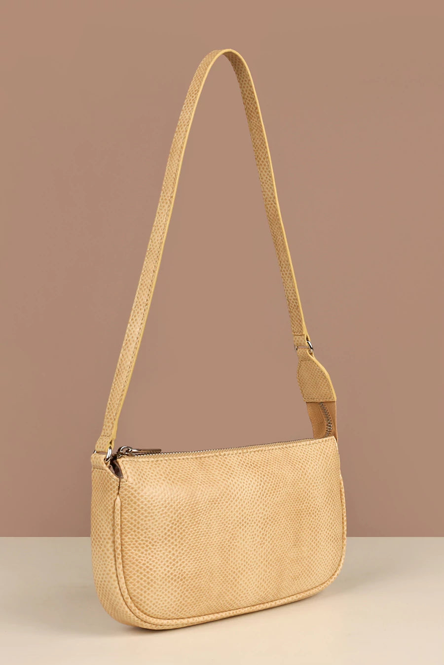 Vegan Daily Women Shoulder Bag Porcelain front