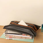 Cruelty Free Tissue box cover The House of Ganges Black Lifestyle 2