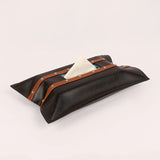 Cruelty Free Tissue box cover The House of Ganges Black Front 1
