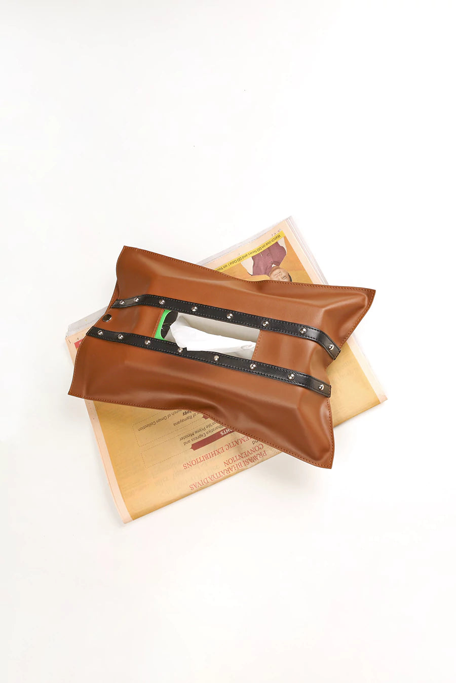 Cruelty Free Tissue box cover The House of Ganges Firepit Lifestyle 3