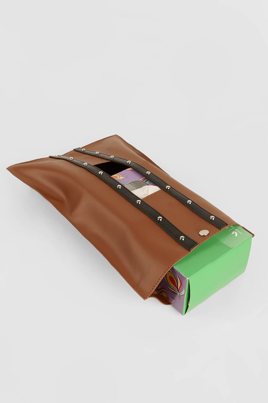 Cruelty Free Tissue box cover The House of Ganges Firepit Lifestyle 2