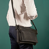 eddy vegan men side bag black M3