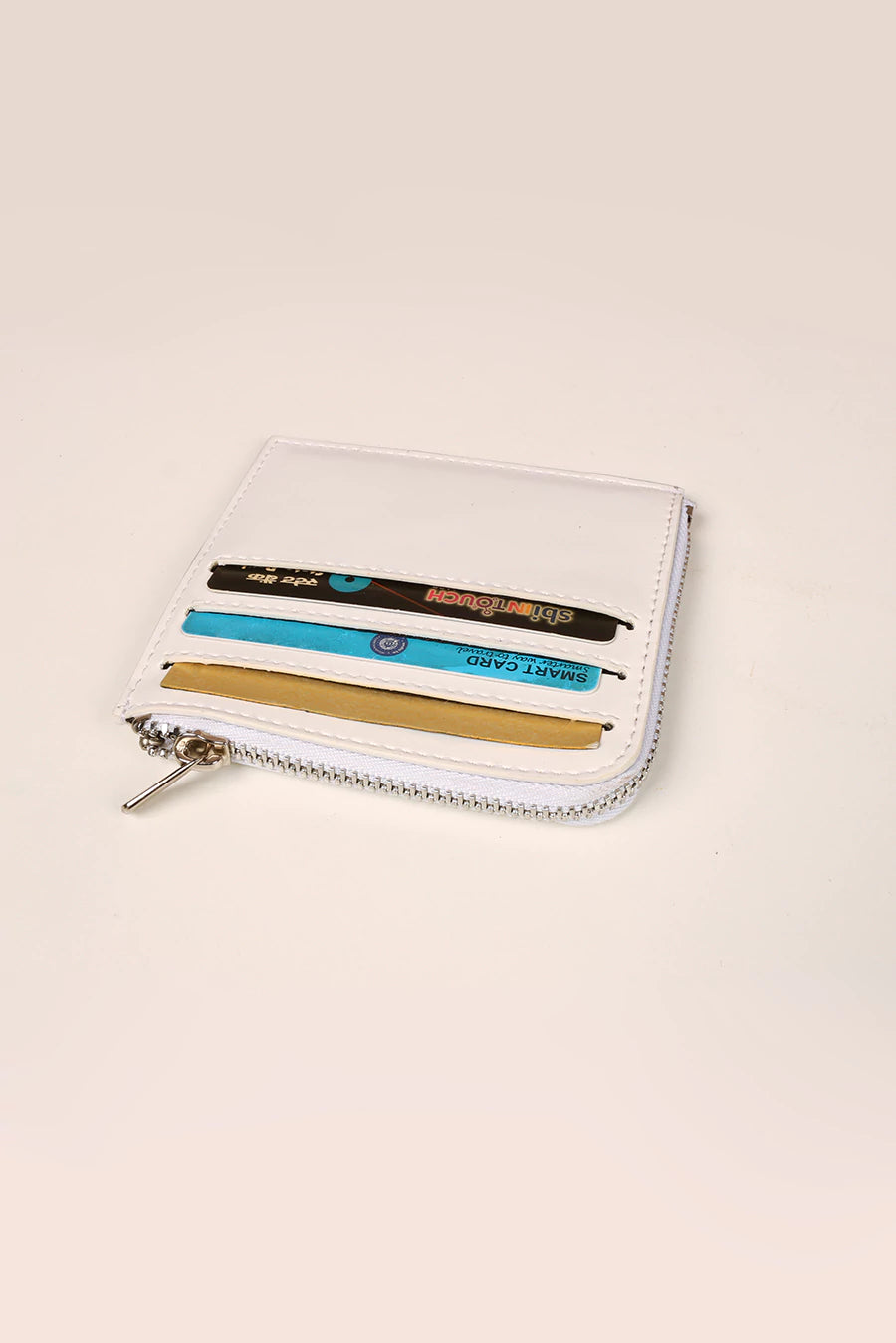Vegan Card Coin Wallet Sugar front