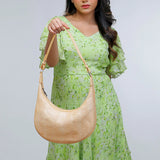 Vegan Moony Women Shoulder Bag Porcelain M3