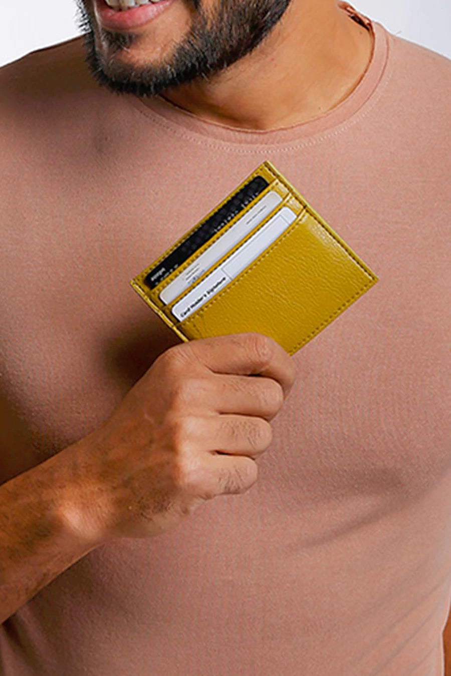 Daily card holder men granola M1
