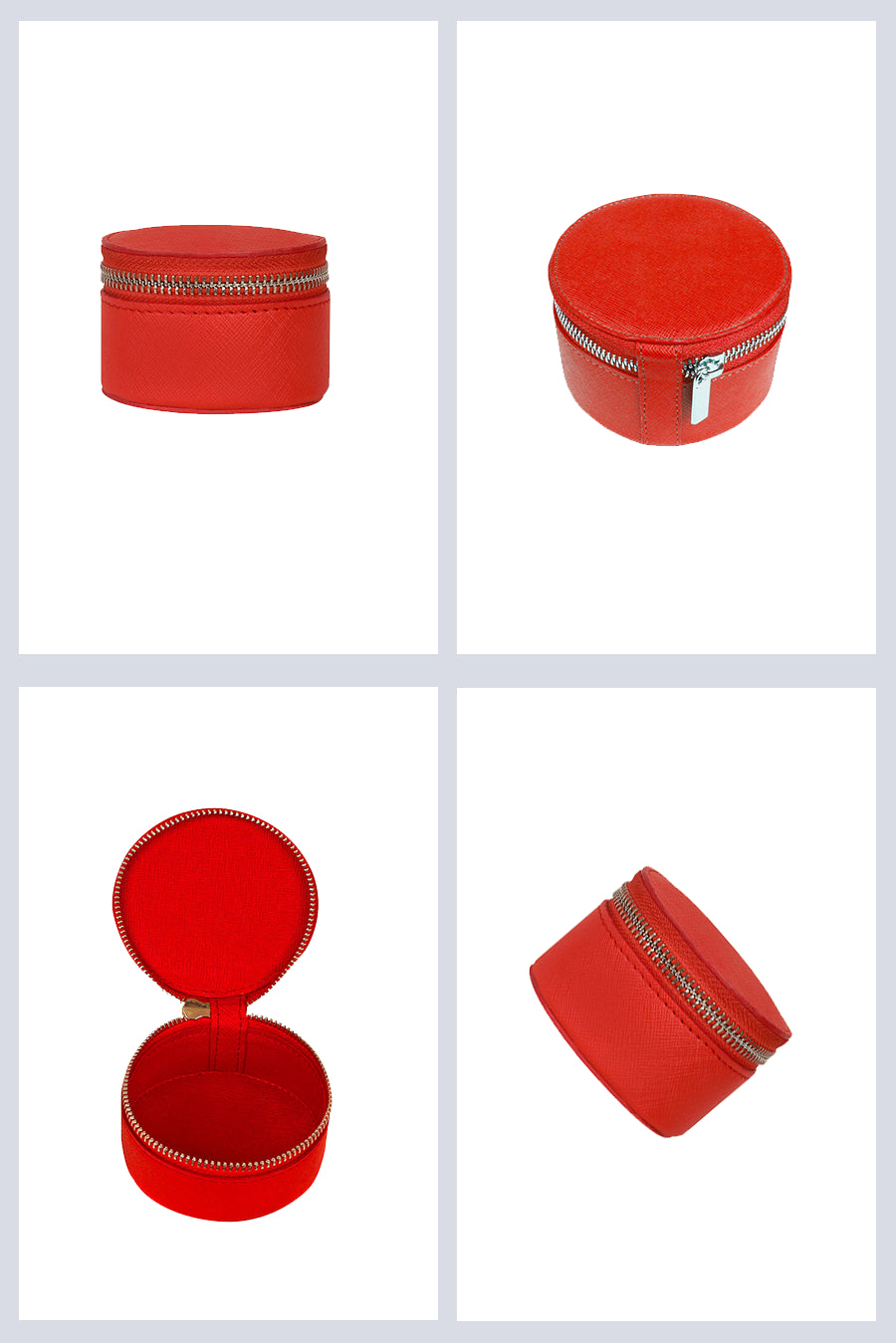 Vegan Rogate Small Watch Case Scarlet Detail