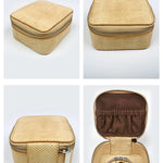 Vegan Square jewellery case porcelain detail