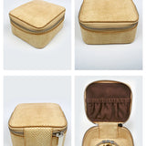 Vegan Square jewellery case porcelain detail