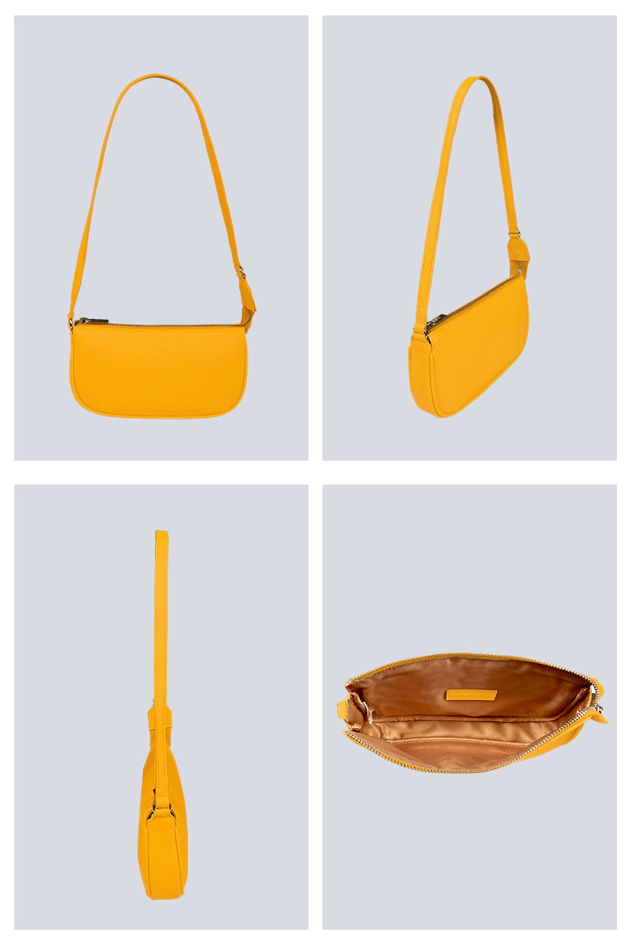 Vegan Daily Women Shoulder Bag Mango Detail