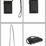 Grace Vegan Mobile Sling Bag black detail