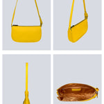 Vegan Daily Women Shoulder Bag Citron Detail