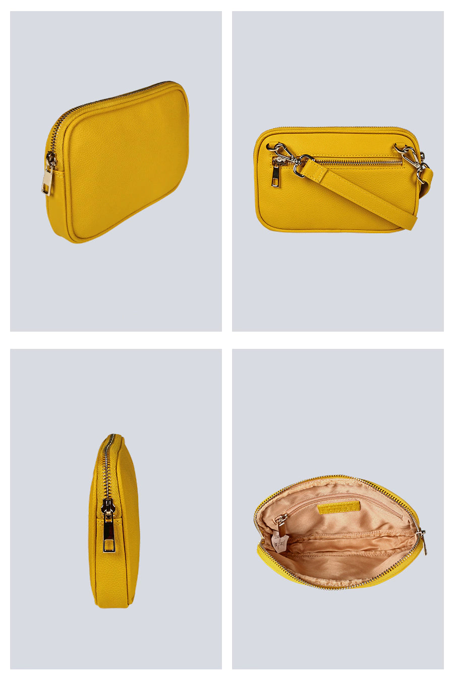 Classic Vegan Women Crossbody Bag Citon Detail