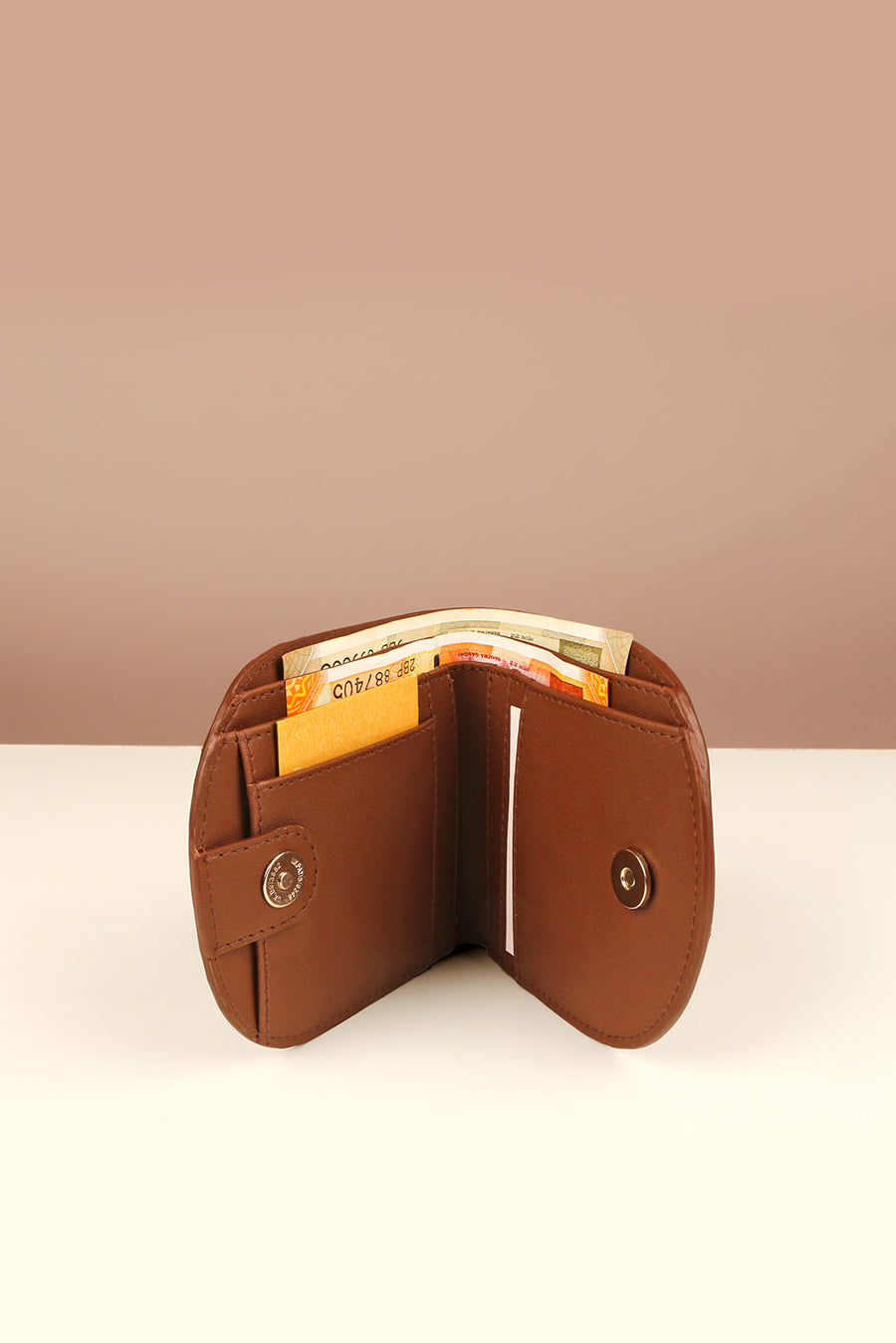 Vegan Women Mini Purse/Wallet Firepit Open