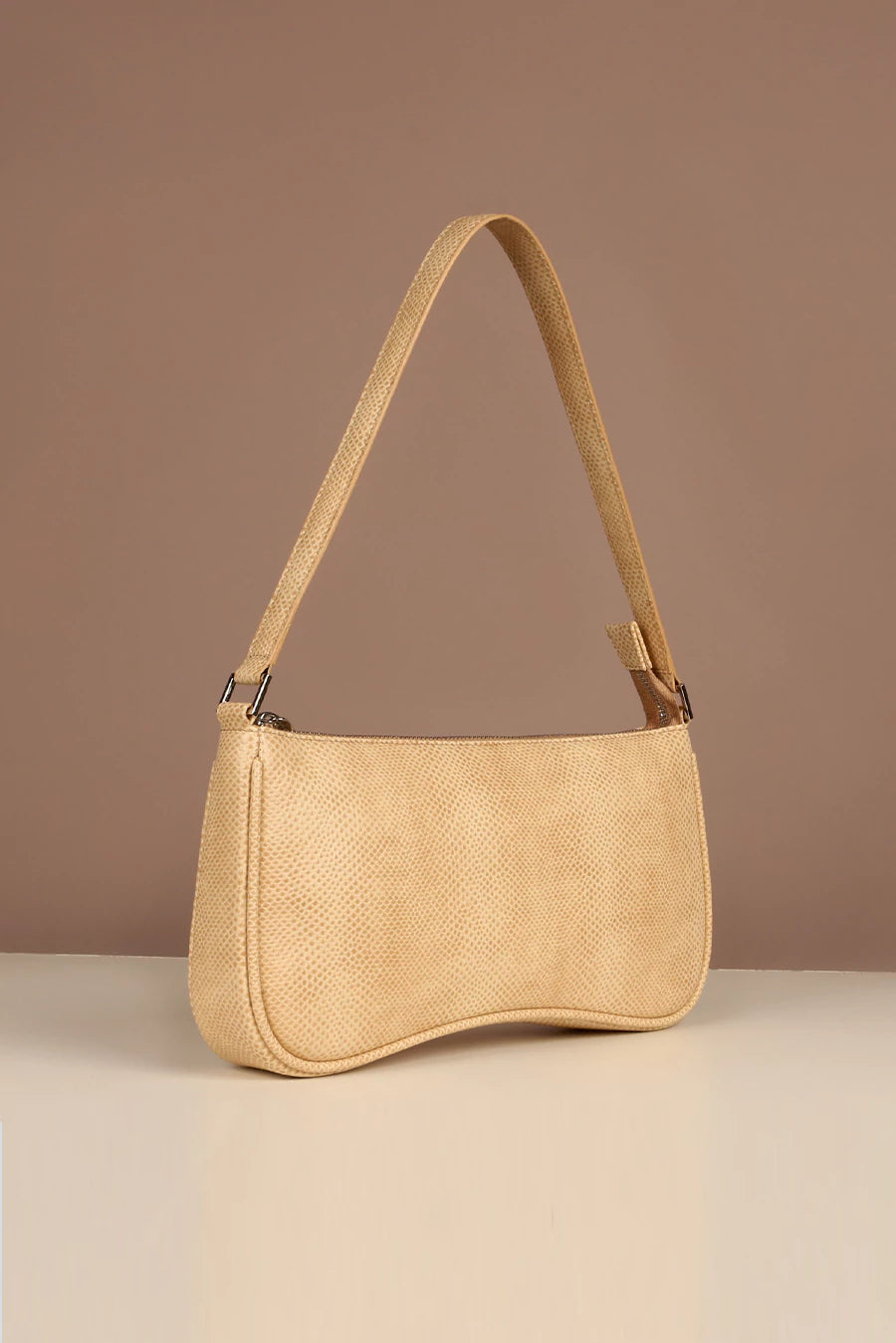 Emily Vegan Shoulder Bag women Porcelain front