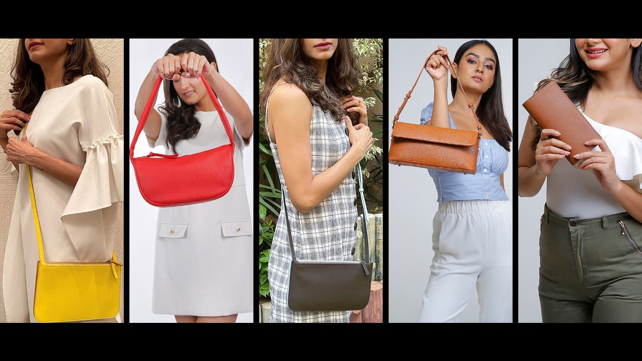 Four Popular bags like Vegan leather wallets for women - THE HOUSE OF GANGES