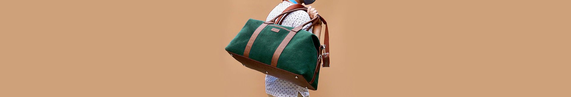 Vegan Duffle Bags For Men - THE HOUSE OF GANGES