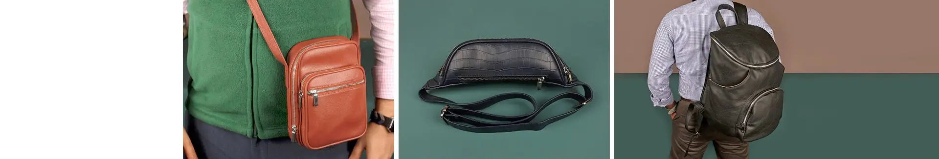 Vegan Bags for Men THE HOUSE OF GANGES