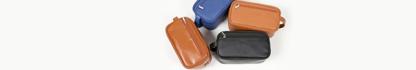 Vegan Toiletry Bags For Men - THE HOUSE OF GANGES