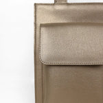 Carry all office essentials in cruelty free Barbara women office tote bag trout close