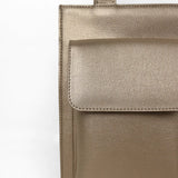 Carry all office essentials in cruelty free Barbara women office tote bag trout close