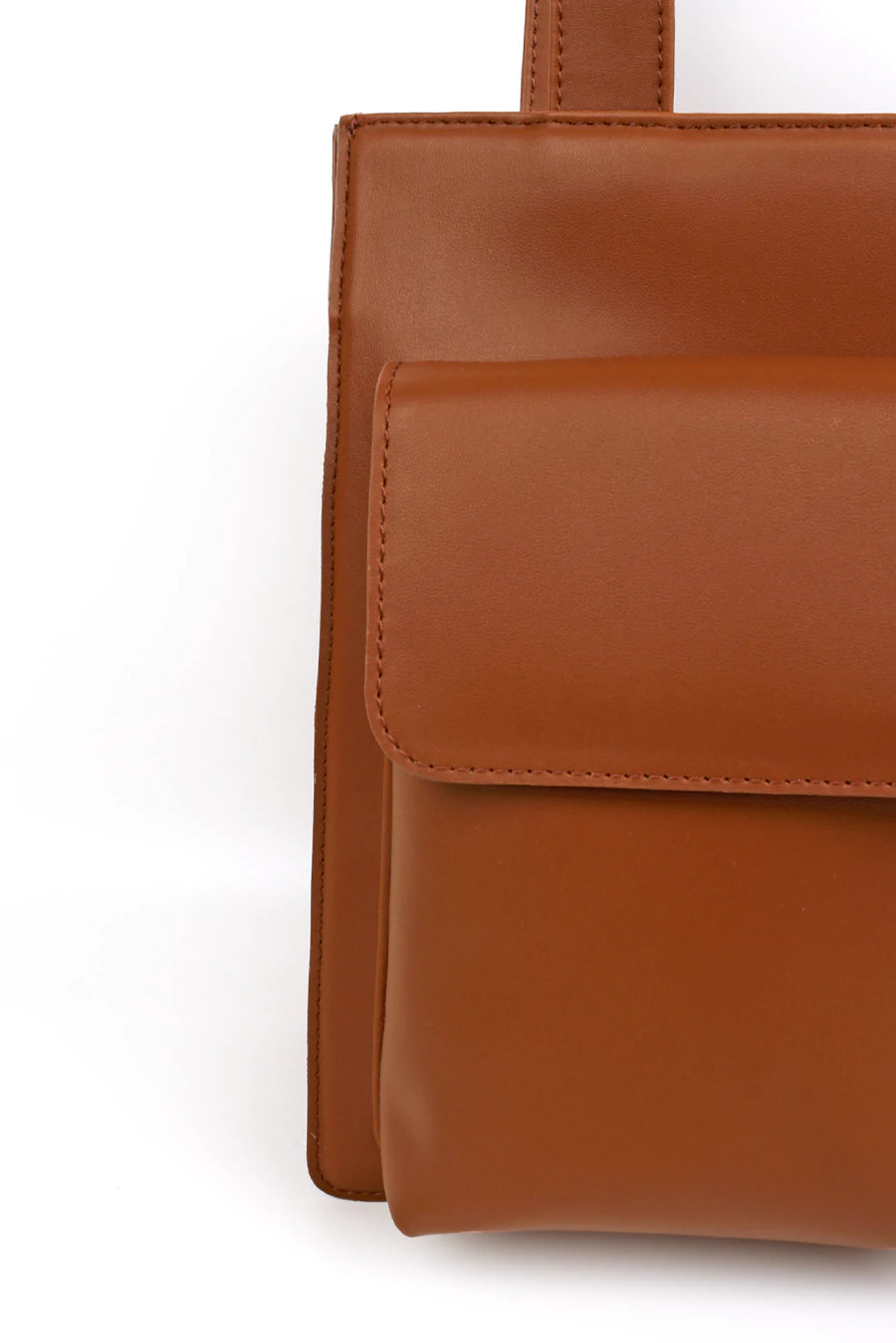 Carry all office essentials in cruelty free Barbara women office tote bag firepit close