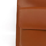 Carry all office essentials in cruelty free Barbara women office tote bag firepit close