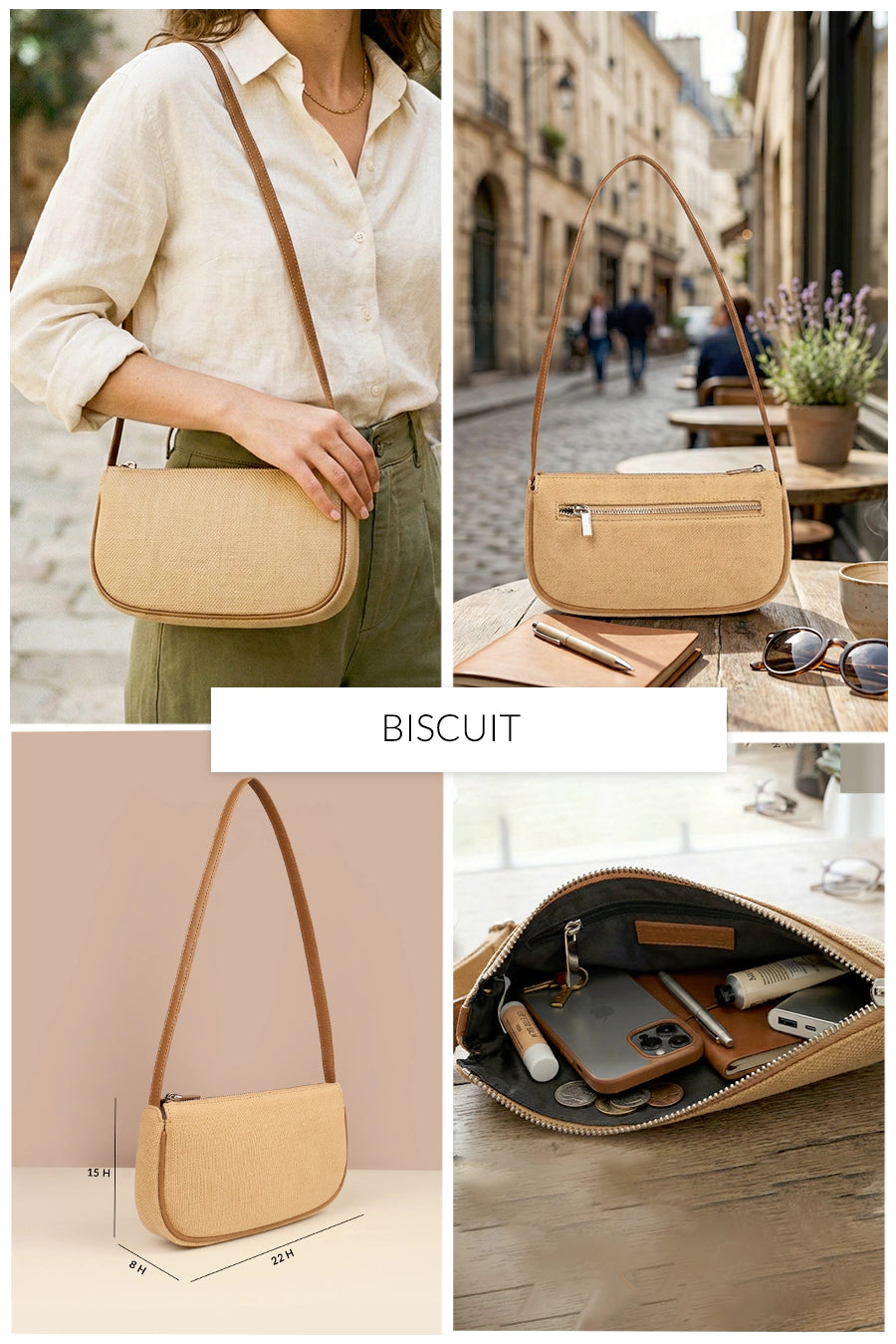 Daily Sling Soft Jute Shoulder Bag THE HOUSE OF GANGES