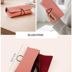 Blush Vegan leather sunglass case India