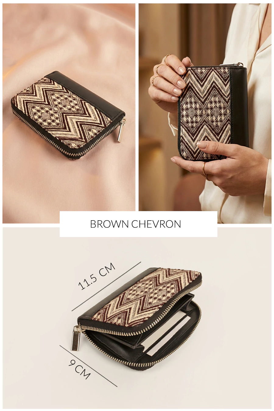 Alexandra Handloom Women Wallet THE HOUSE OF GANGES