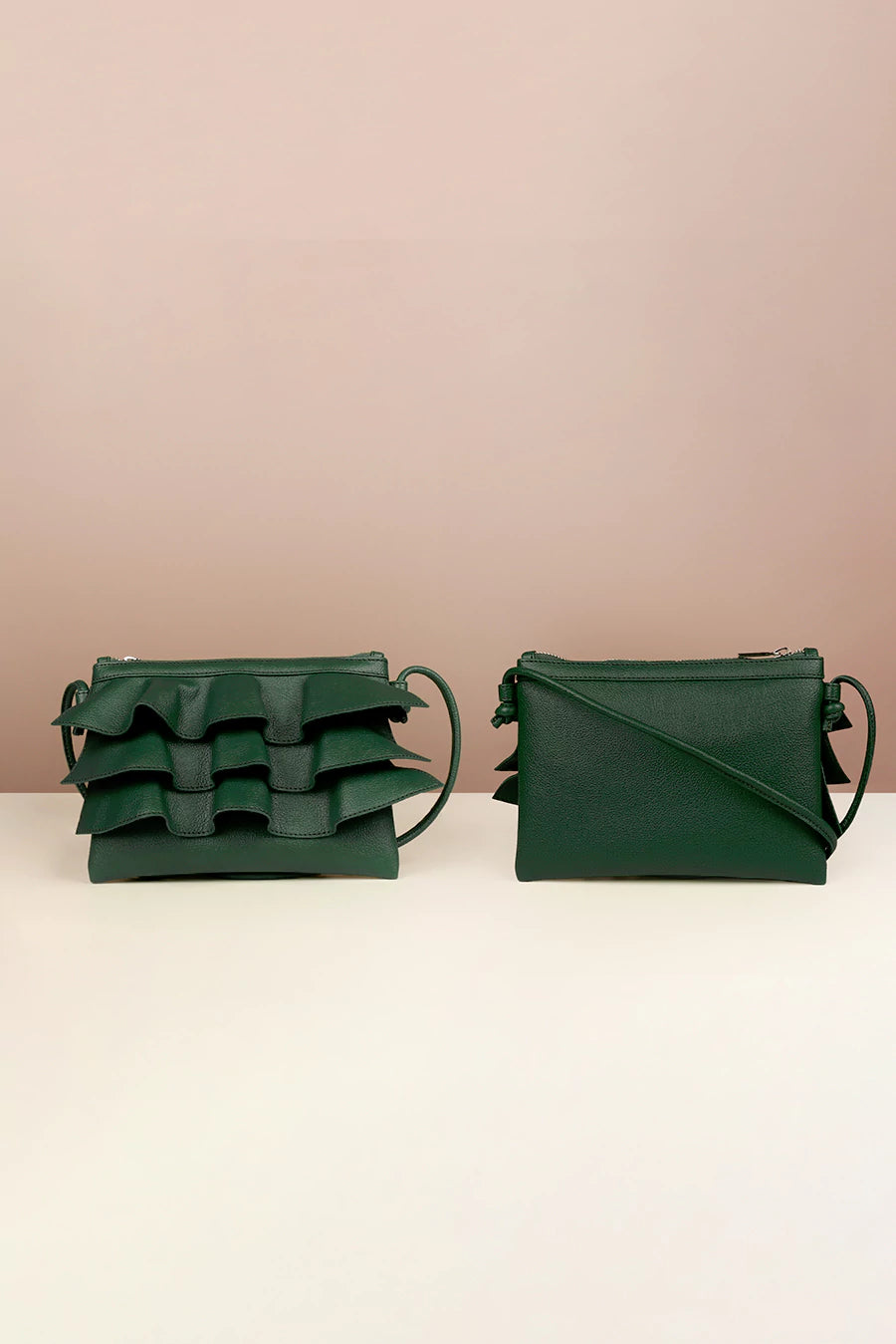 Bruffle Women Crossbody Sling Bag Peacock Back