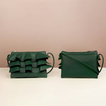 Bruffle Women Crossbody Sling Bag Peacock Back