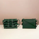 Bruffle Women Crossbody Sling Bag Peacock Back