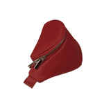 Vegan Leather Bum Bag Beetroot Side