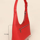 egan Leather Katie Small Women Shoulder Bag Scarlet cad