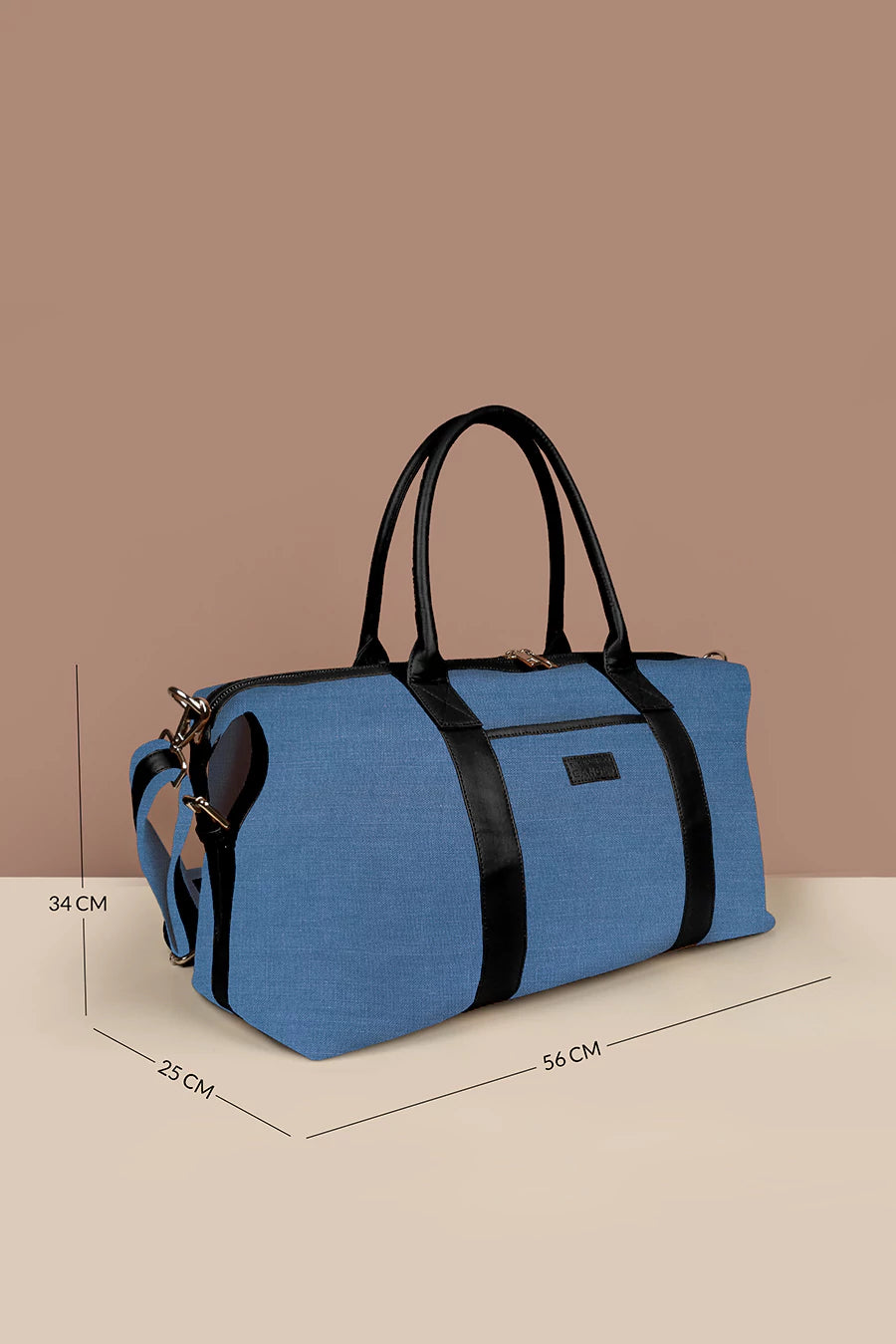 Joey Large Soft Jute Duffle Bag For Women THE HOUSE OF GANGES