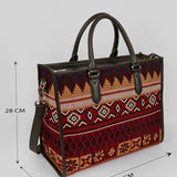 Charlotte Handloom Box Tote Bag