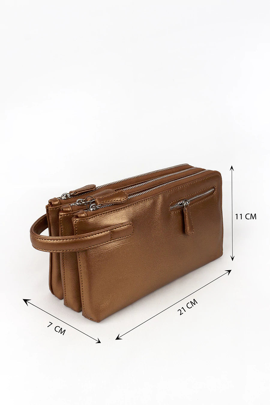 Trio Vegan Leather Toiletry Pouch THE HOUSE OF GANGES