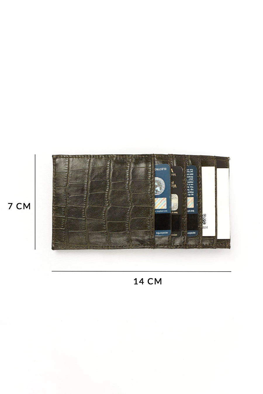 Angelino Vegan Leather Card Holder THE HOUSE OF GANGES