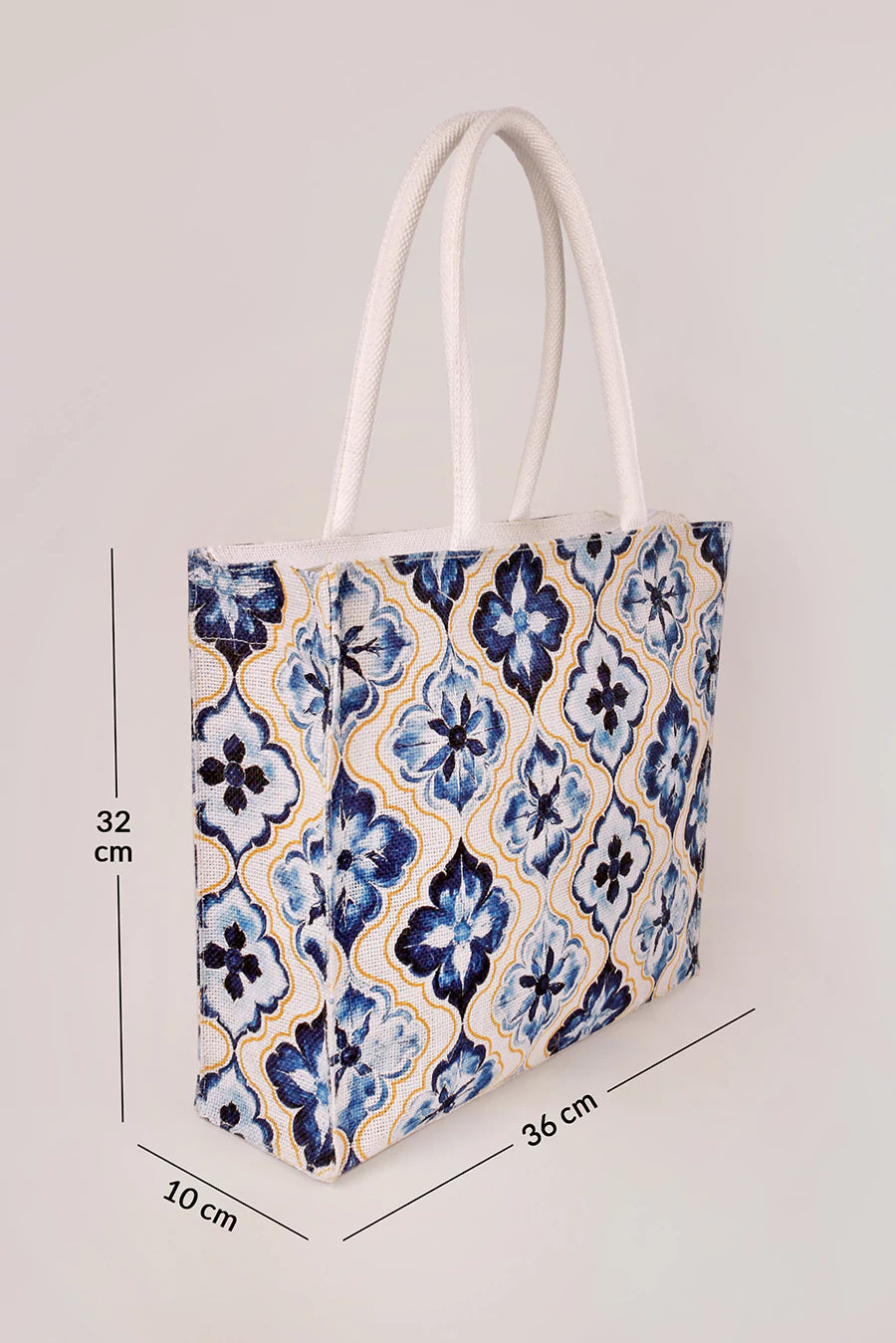 AZURE BLOOM WOMEN OFFICE BAG THE HOUSE OF GANGES