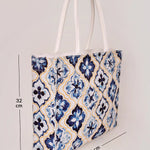 AZURE BLOOM WOMEN OFFICE BAG THE HOUSE OF GANGES